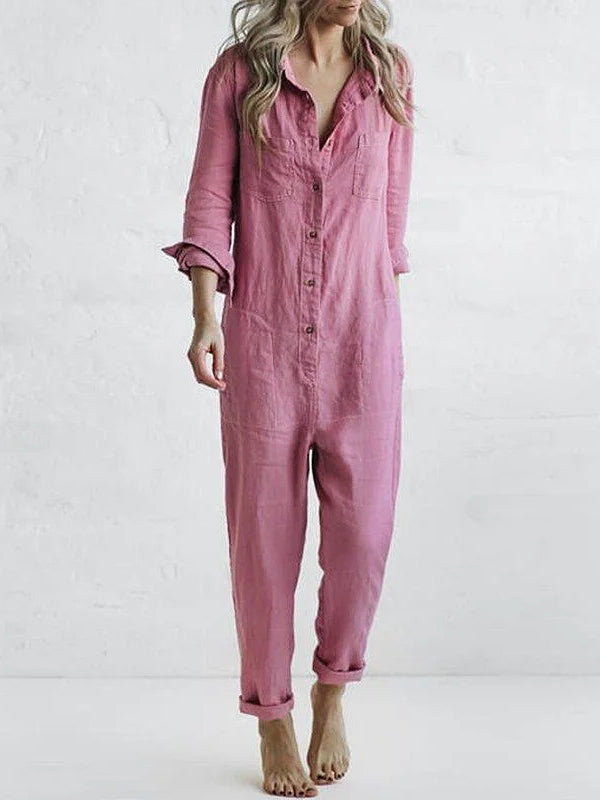Sydney™ | Langärmeliger Jumpsuit MOKKAKAI