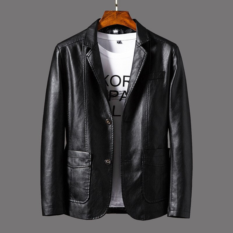 Enzo™ | Herren Lederjacke MOKKAKAI