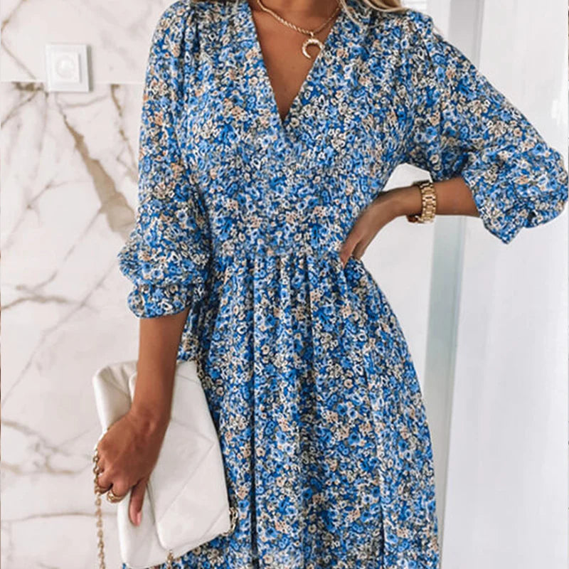 Ibiza™ | Kleid mit Blumendruck MOKKAKAI
