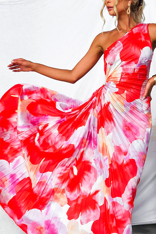 Kacie - Plissiertes Sommerkleid MOKKAKAI
