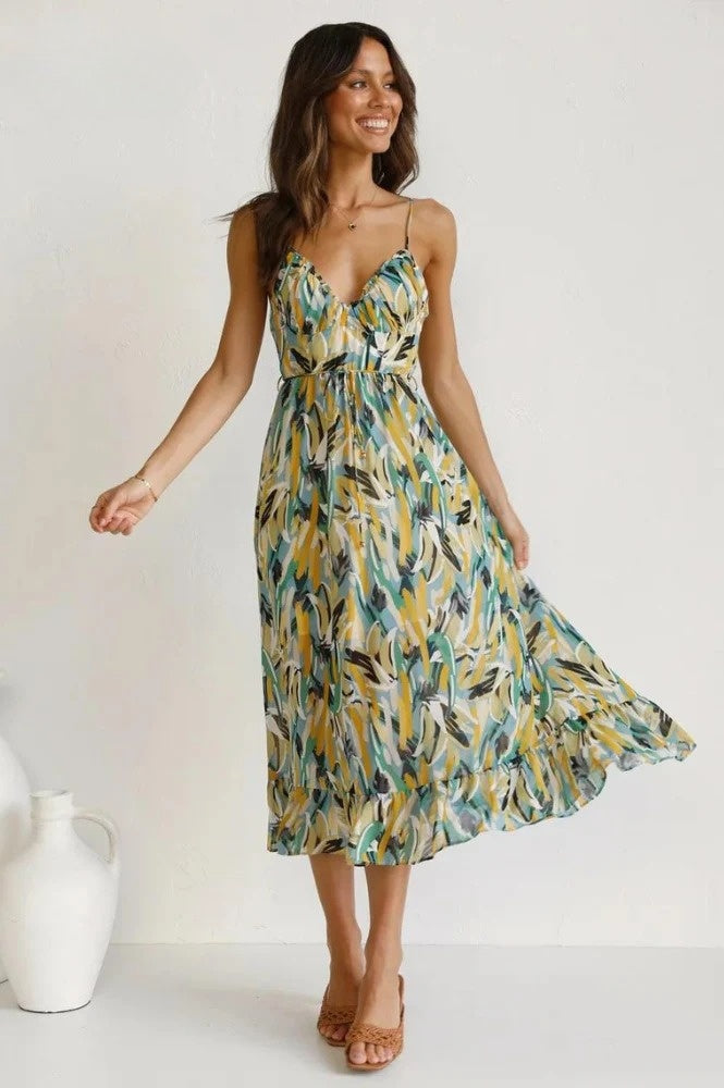 Emily | Farbenfrohes Sommerkleid MOKKAKAI