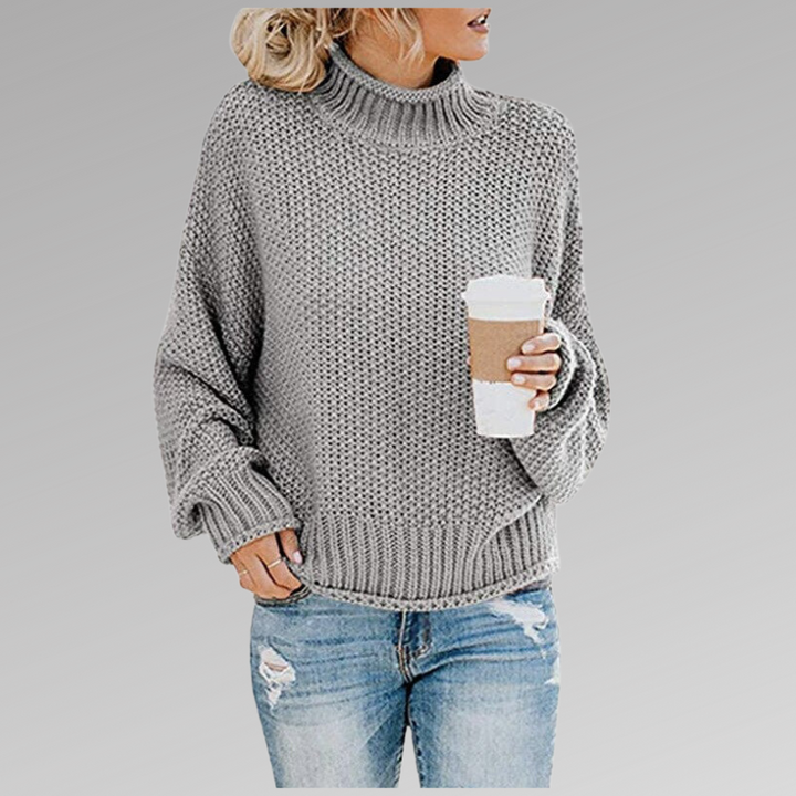 Helena - Klassischer Strickpullover MOKKAKAI
