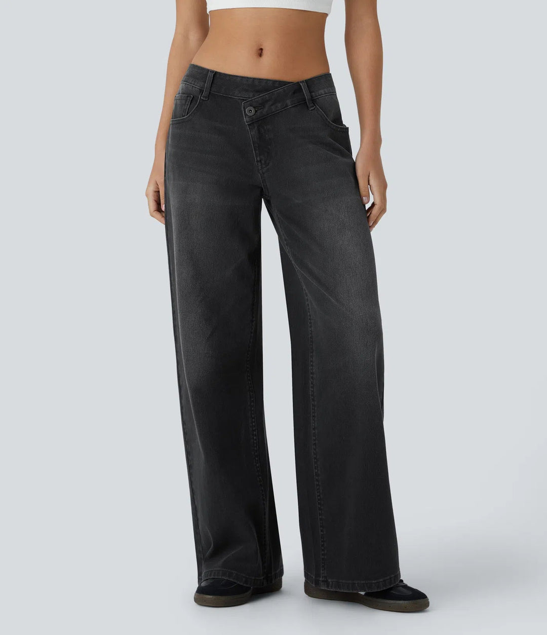 Giorgina Flex™ – Baggy Jeans mit tiefer Taille & lockerem Schnitt MOKKAKAI