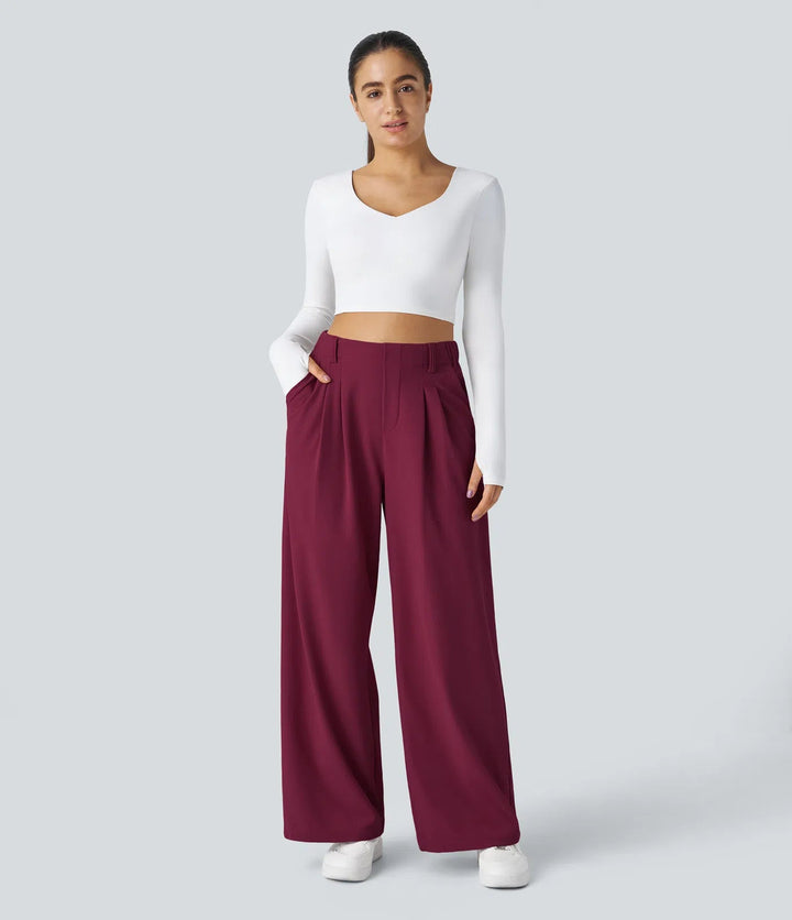 Aria Flex™ – D’Relax-Stoffhose wo Stil & Bequemlichkeit verbindet MOKKAKAI