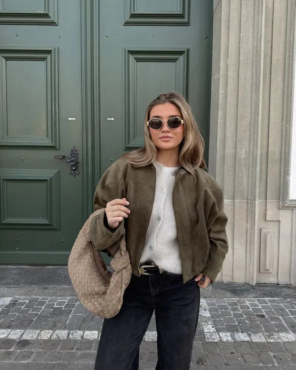 Lumière™ – Stilvoller Suede-Bomber für jede Saison MOKKAKAI