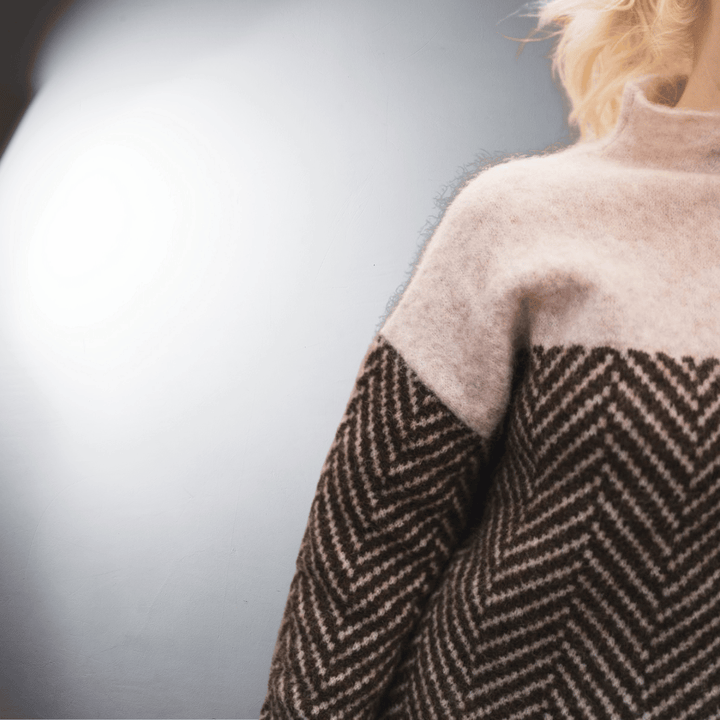 Ebba | Nachhaltiger Rollkragenpullover aus Baumwolle MOKKAKAI