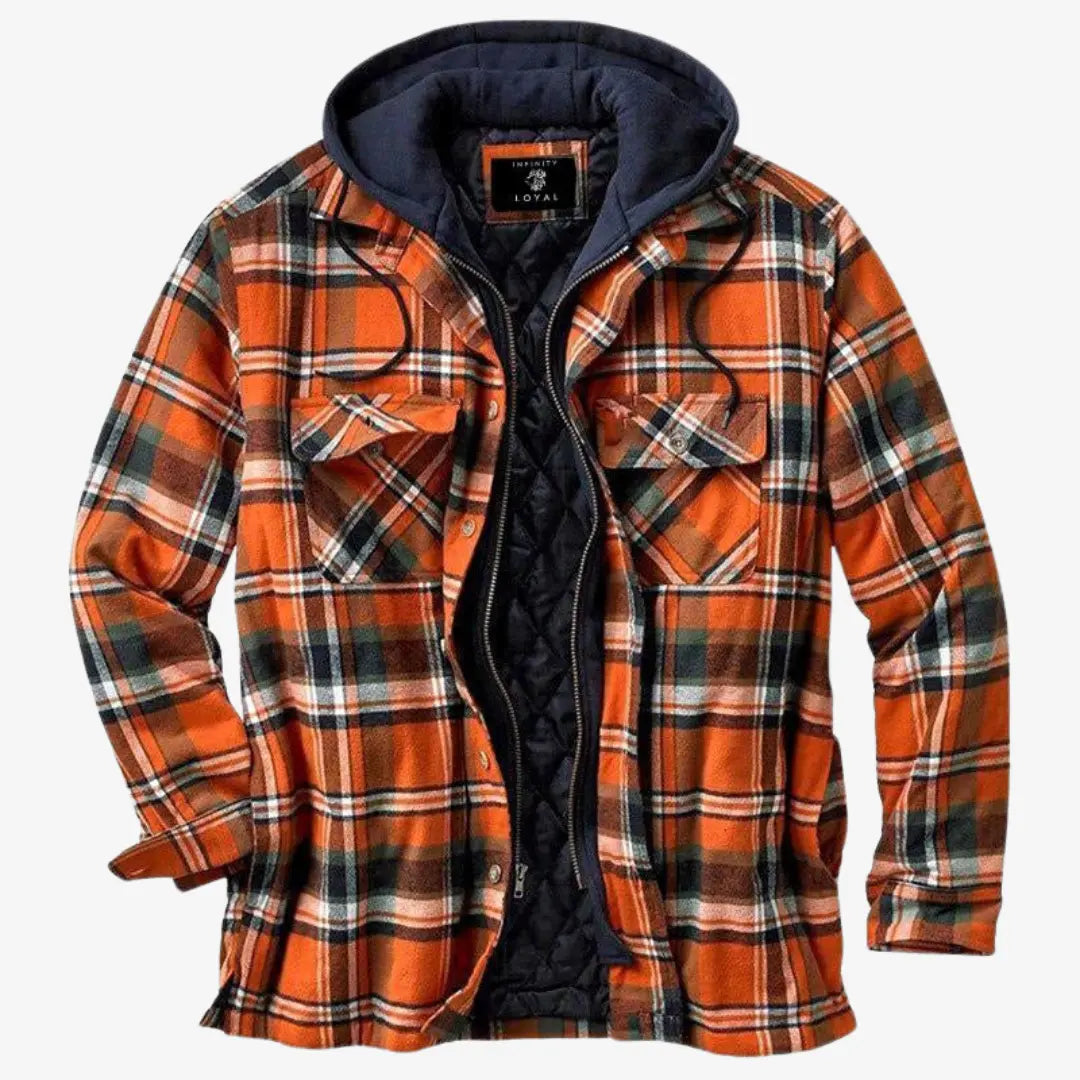 Emanuel - Flanelljacke MOKKAKAI