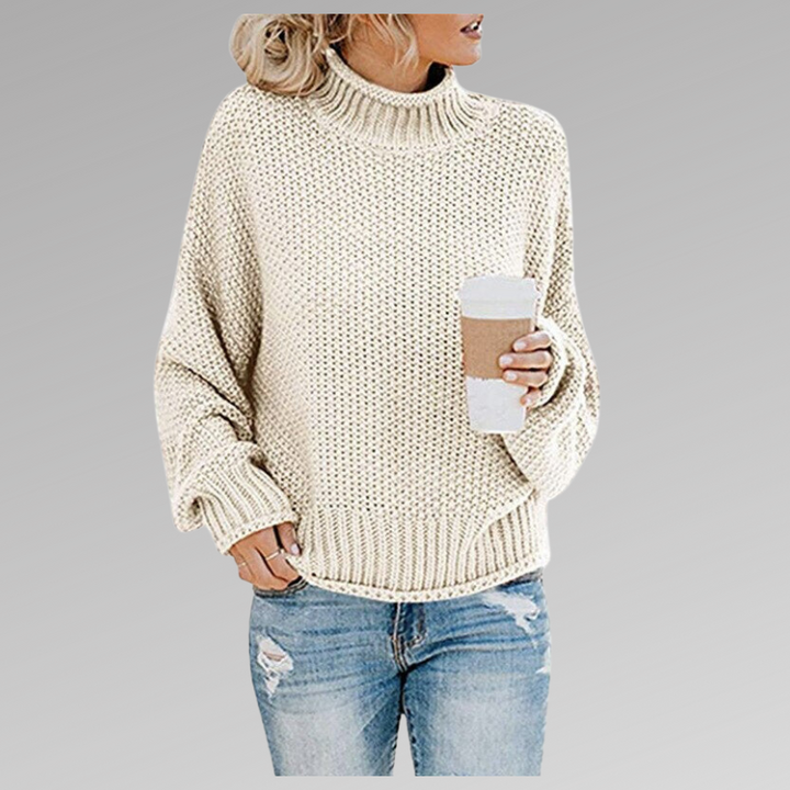 Helena - Klassischer Strickpullover MOKKAKAI