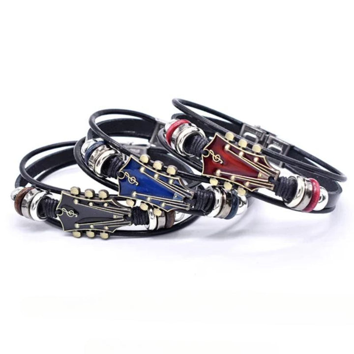 Guitar Leather Bracelet™ – Dr musikalischi Stil für dini Persönlichkeit MOKKAKAI