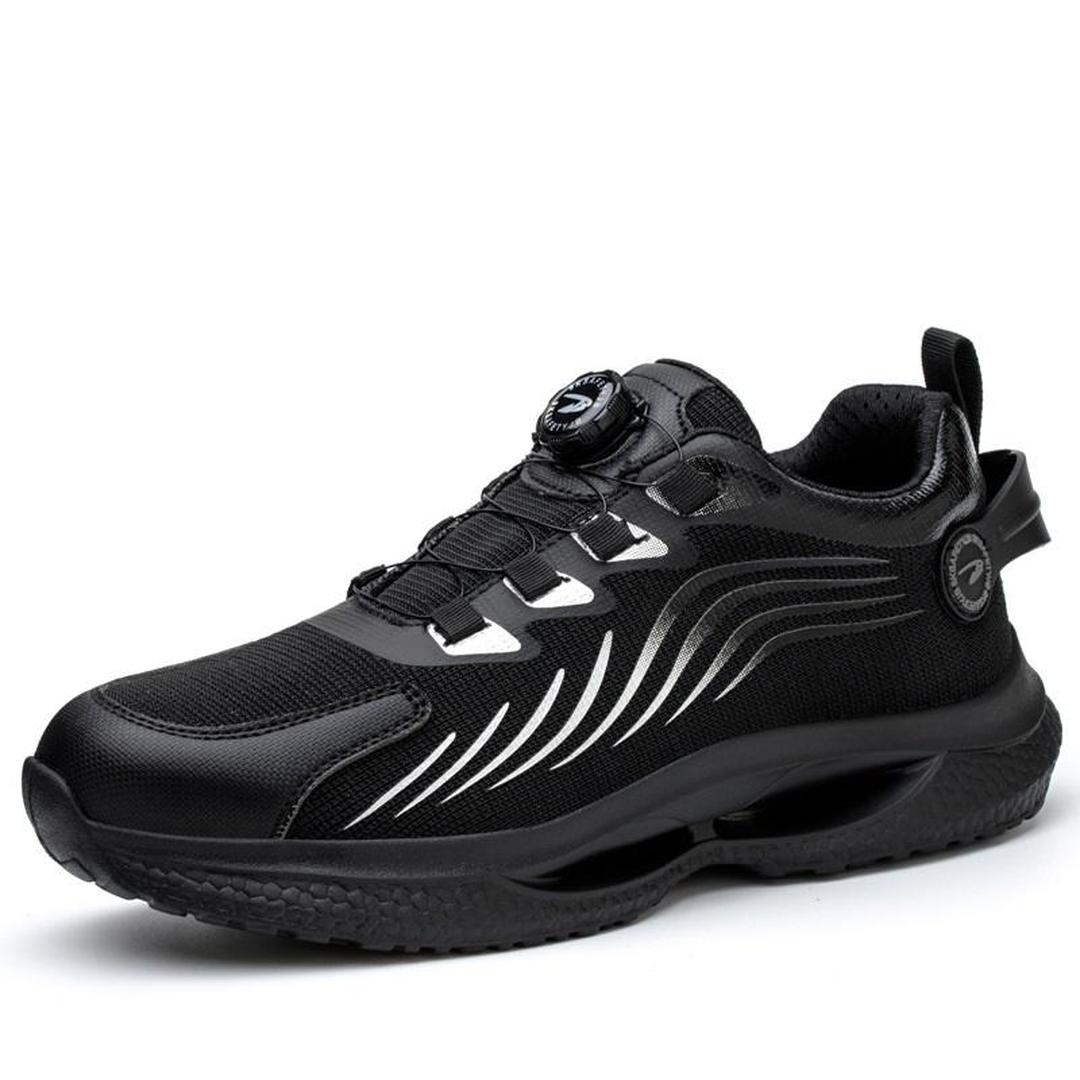 SteelfootSteg™ Ultraleichte, langlebige Schutzschuhe mit Stahlkappe und drehbarer Schnalle MOKKAKAI