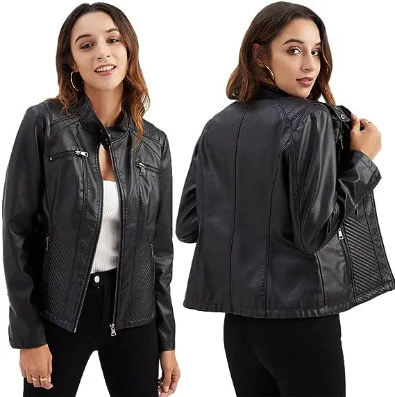 Ariana™ | Ledermantel Für Den Frühling MOKKAKAI