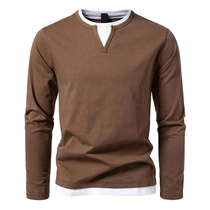 Tomy Kent Langarm Henley MOKKAKAI