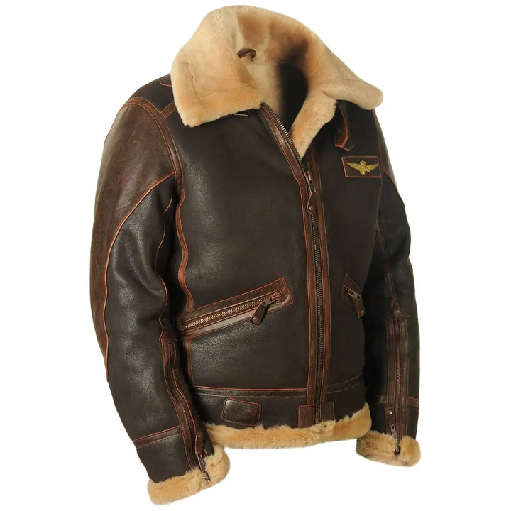 Maximilian - Stilvolle Pilotjacke für Herren MOKKAKAI