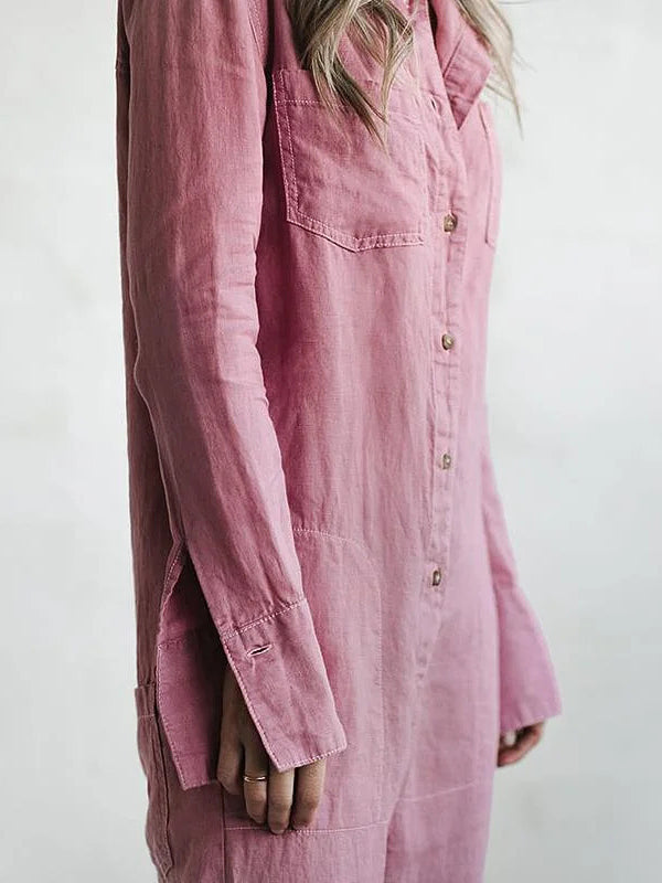 Sydney™ | Langärmeliger Jumpsuit MOKKAKAI