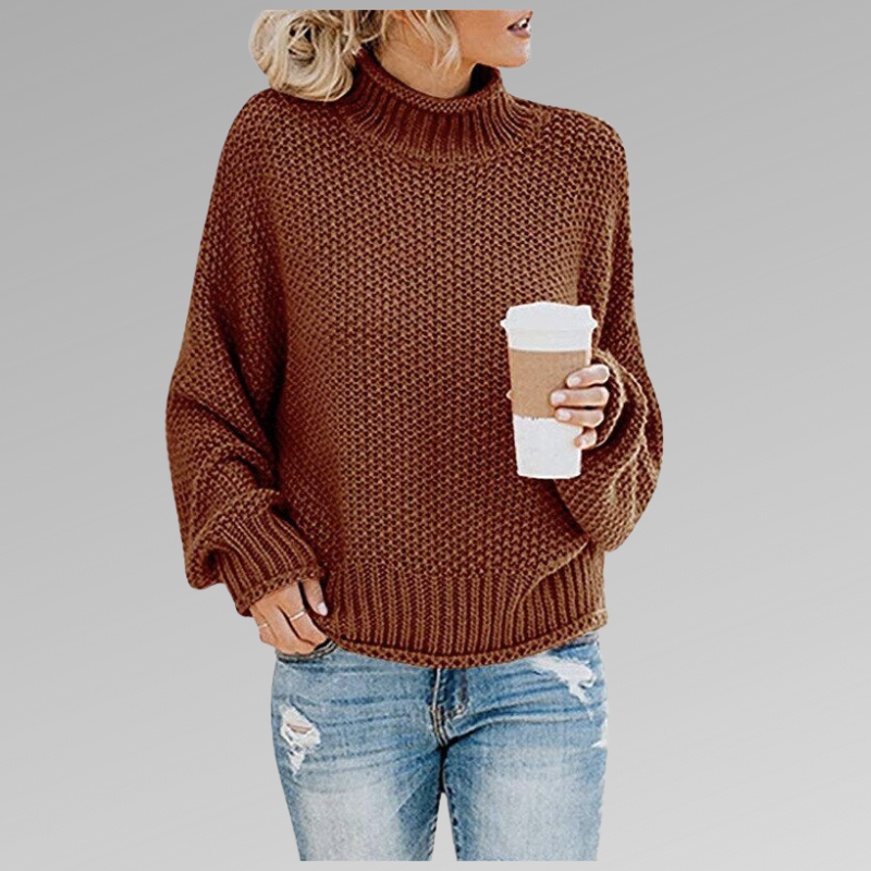 Helena - Klassischer Strickpullover MOKKAKAI