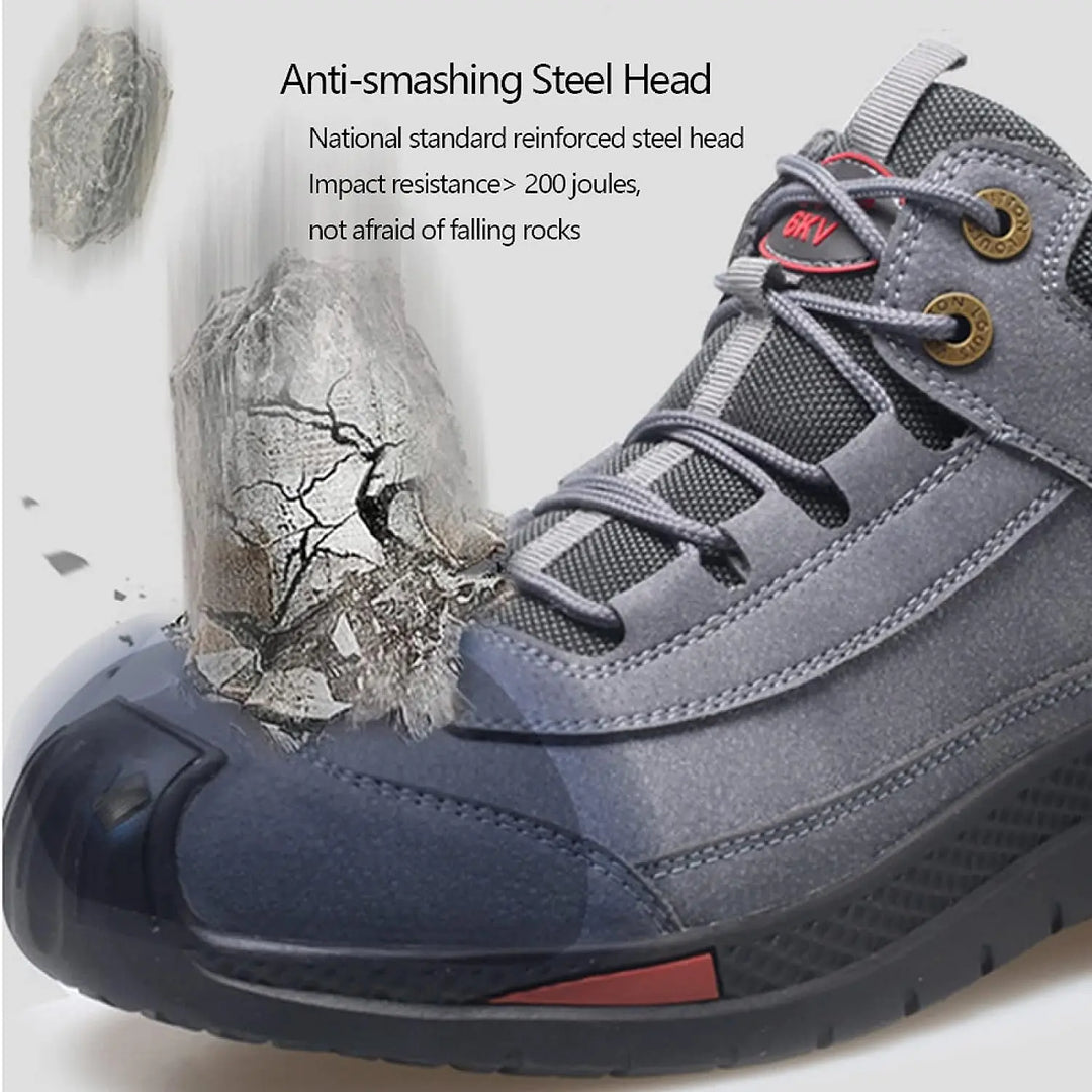 SafetyStride™ | Wasserdichte Sicherheitsschuhe MOKKAKAI