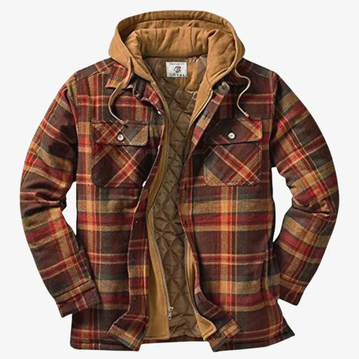 Emanuel - Flanelljacke MOKKAKAI