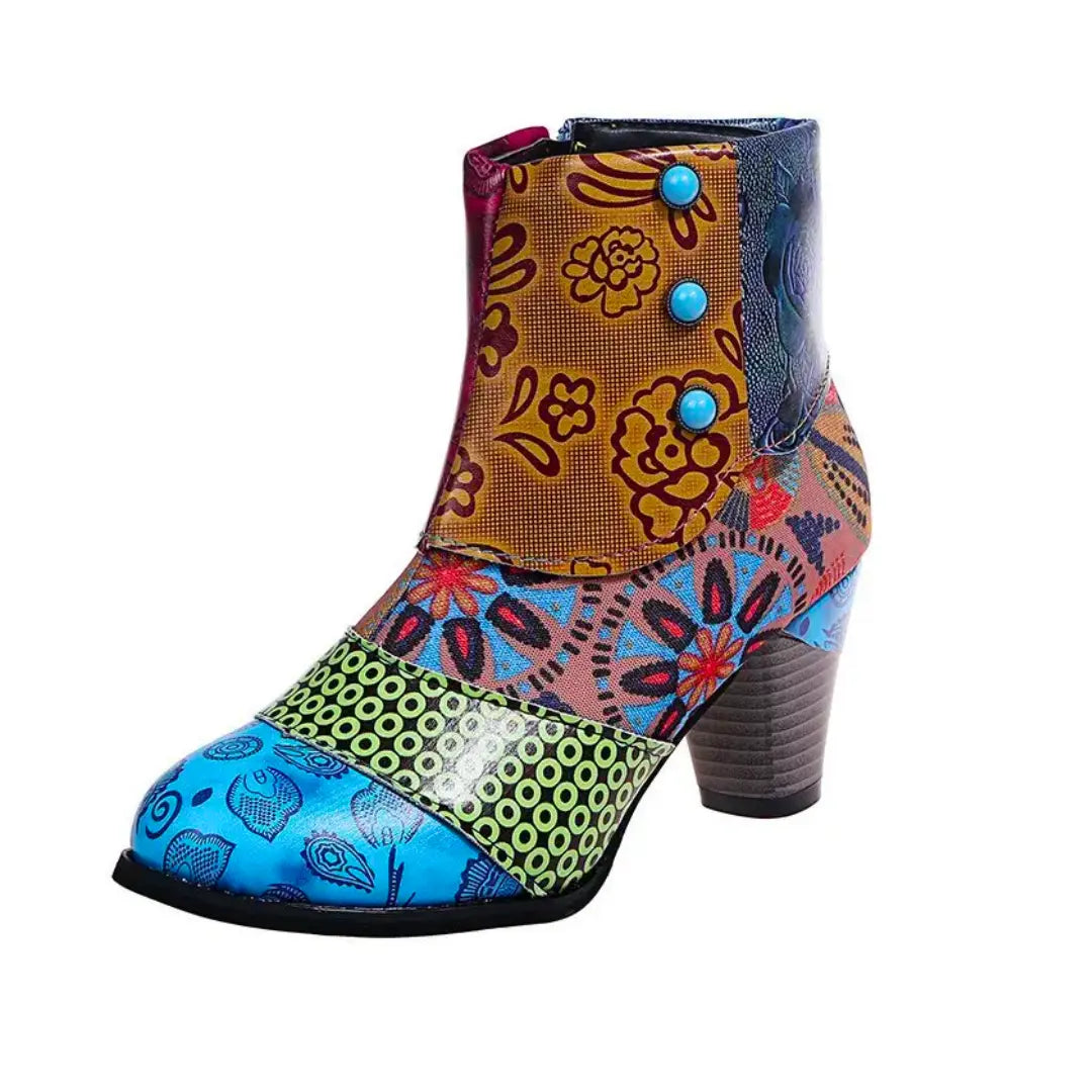 Suzan™ – Wasserdichti Retro-Stiefel für Stil und Komfort MOKKAKAI