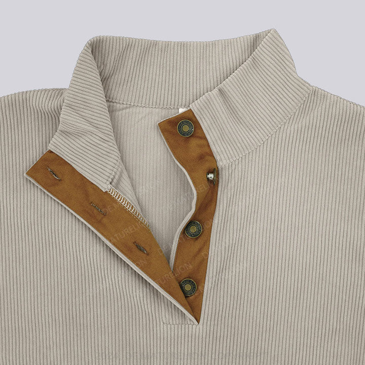 Zu Alt Für Den Scheiss Stehkragen Knopf Polo Shirt – Ansicht 6