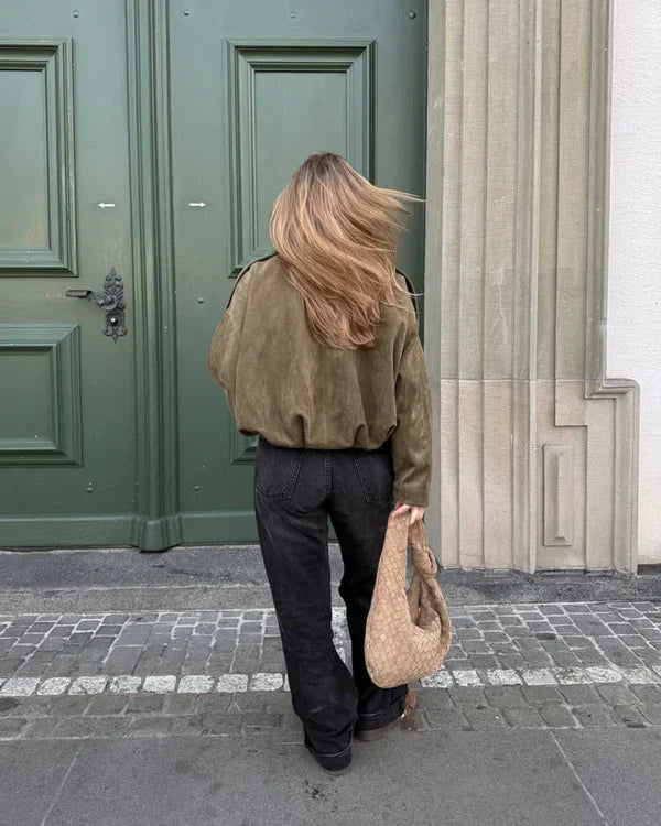 Lumière™ – Stilvoller Suede-Bomber für jede Saison MOKKAKAI