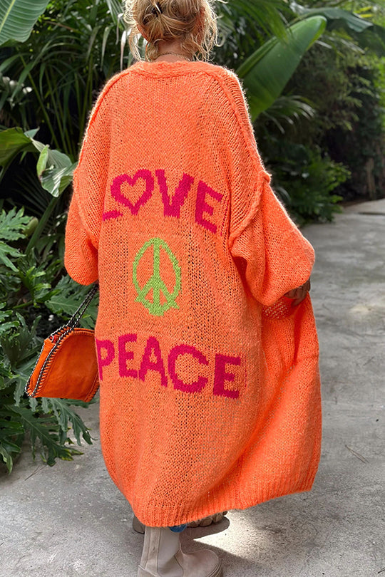 Bunte™ | Strickjacke "Love" MOKKAKAI