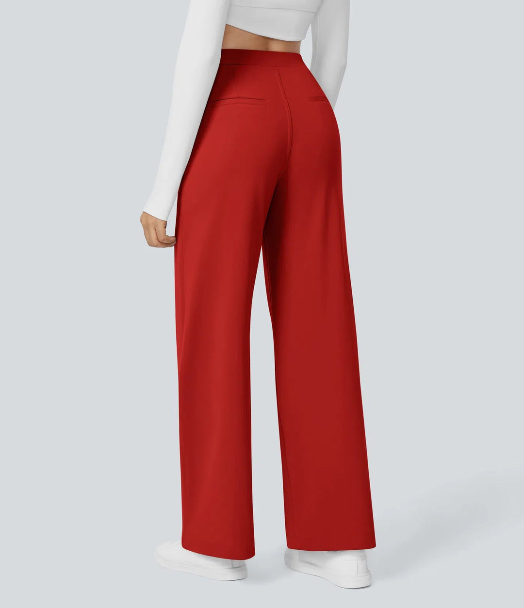 Bianca Linea™ – Plissierti Stretch-Stoffhose mit Stil & Bewegigsfreiheite MOKKAKAI