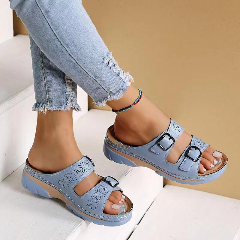 Liv™ | Orthopädische Sandalen aus Leder – Ansicht 3