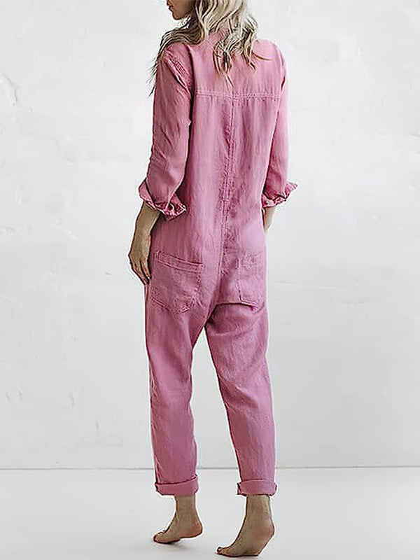 Sydney™ | Langärmeliger Jumpsuit MOKKAKAI