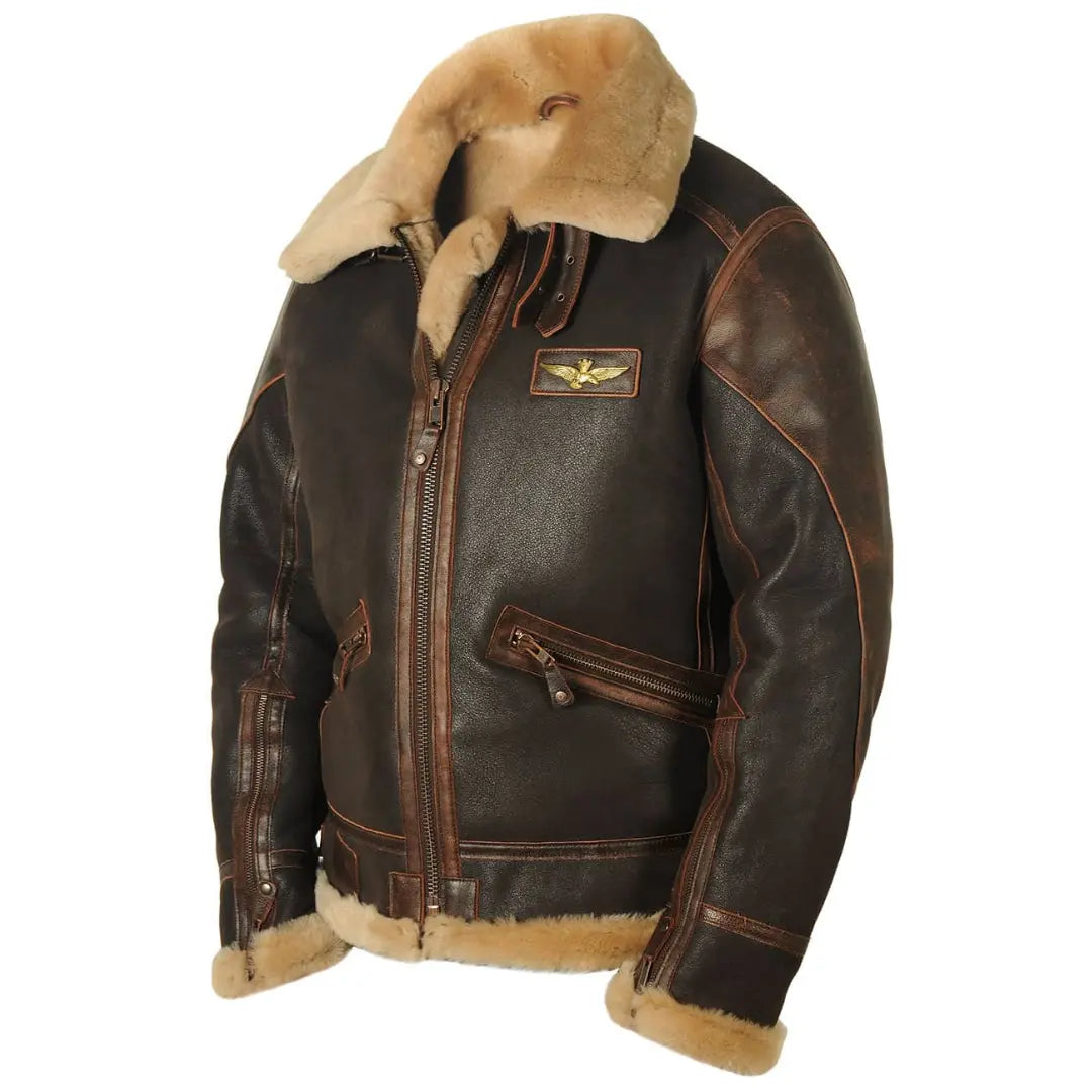 Maximilian - Stilvolle Pilotjacke für Herren MOKKAKAI
