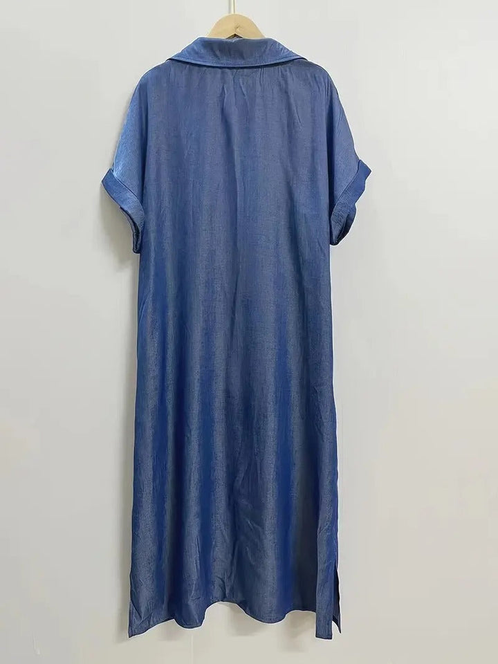 Nina™ | Hemdkleid mit festen Taschen MOKKAKAI