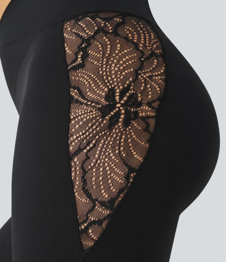 Sofia Aura™ – Figurformende Cross-Waist Leggings mit Stil & Komfort MOKKAKAI