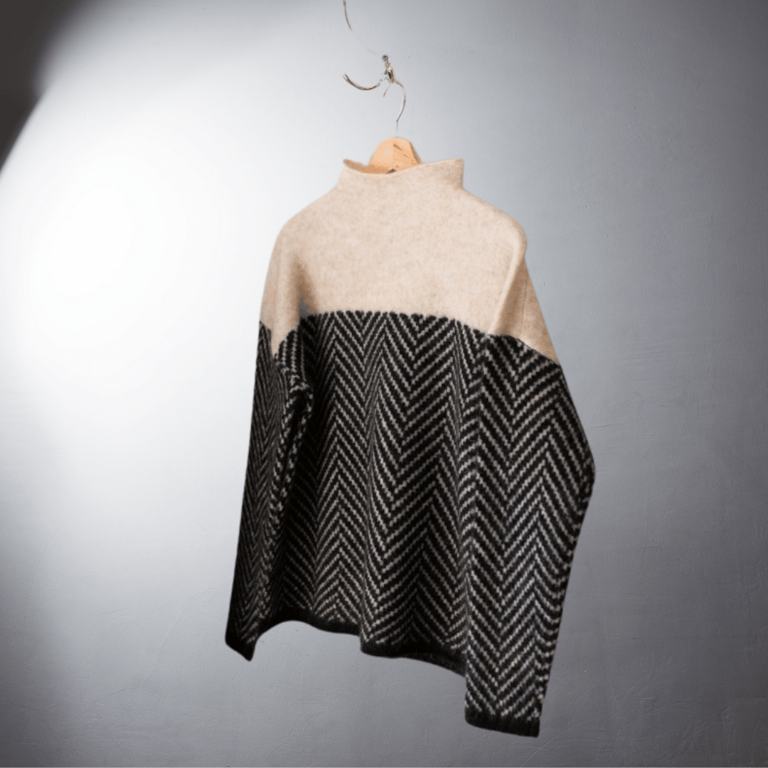 Ebba | Nachhaltiger Rollkragenpullover aus Baumwolle MOKKAKAI