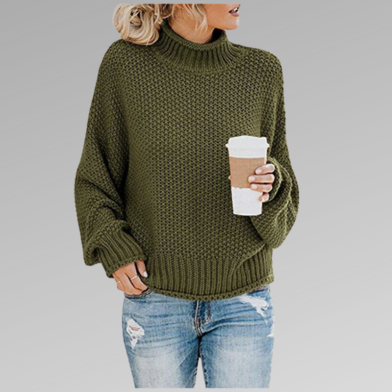 Helena - Klassischer Strickpullover MOKKAKAI