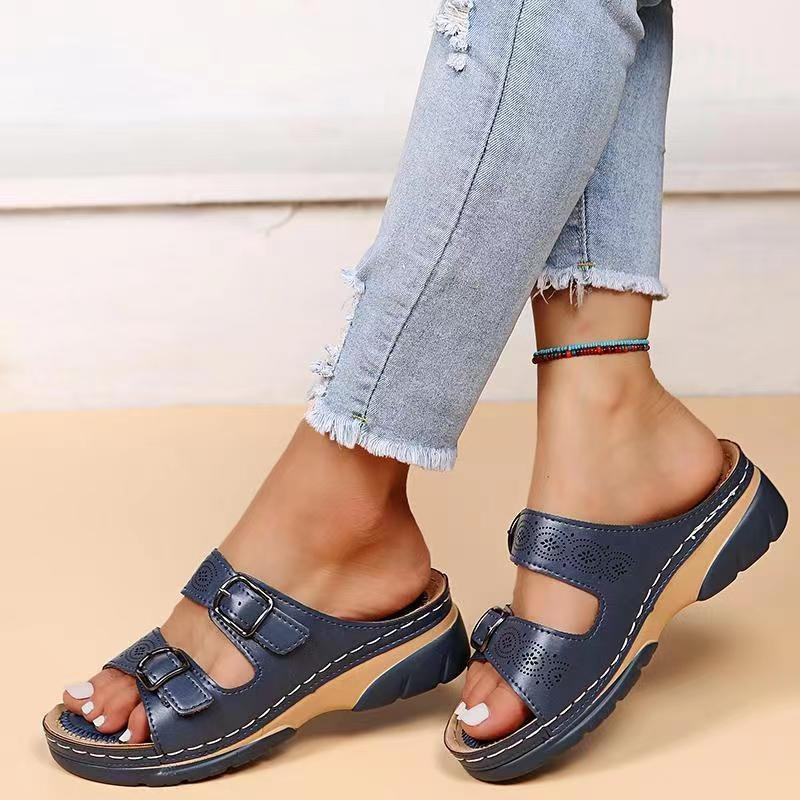 Liv™ | Orthopädische Sandalen aus Leder – Ansicht 2