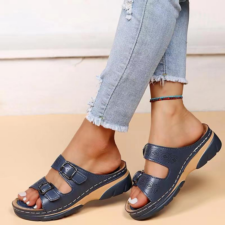 Liv™ | Orthopädische Sandalen aus Leder – Ansicht 2