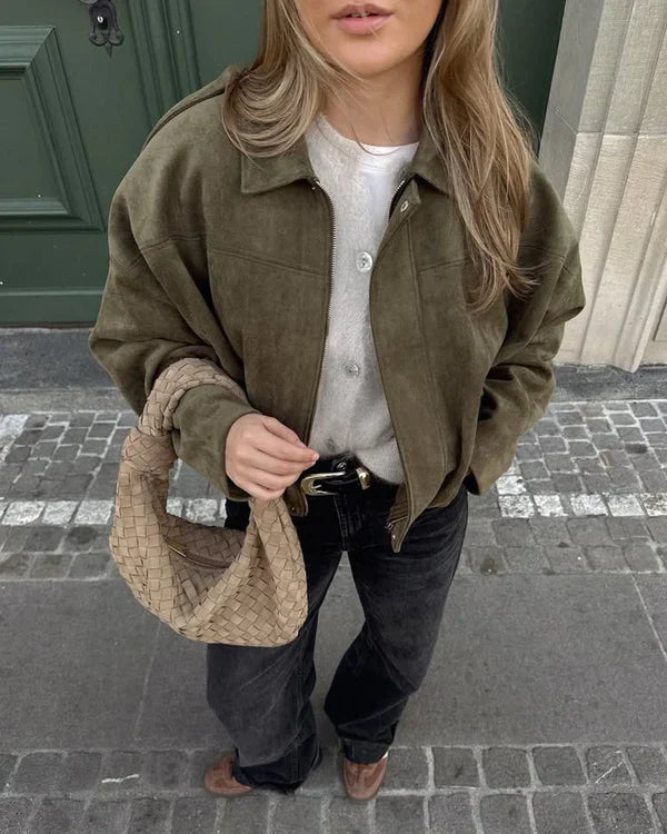 Lumière™ – Stilvoller Suede-Bomber für jede Saison MOKKAKAI