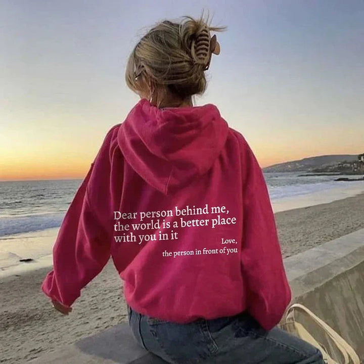 HappyHoodie - Der Pullover, der alle glücklich macht. – Ansicht 8