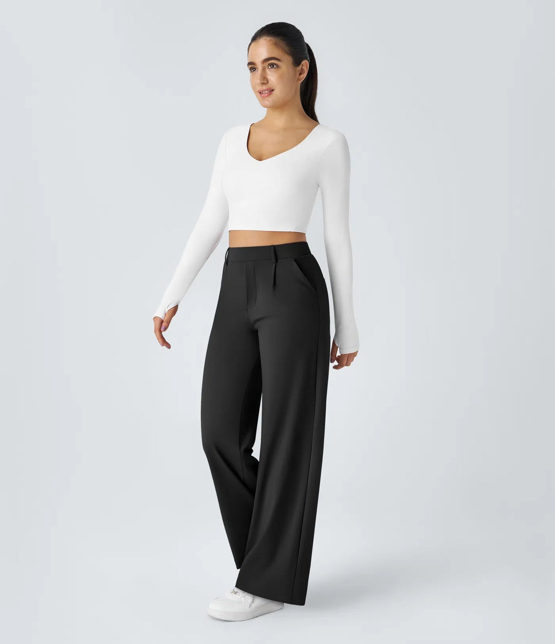 Carla™ – D’elegante und bequemi Stoffhose für jede Glegeheit MOKKAKAI