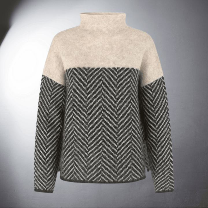 Ebba | Nachhaltiger Rollkragenpullover aus Baumwolle MOKKAKAI