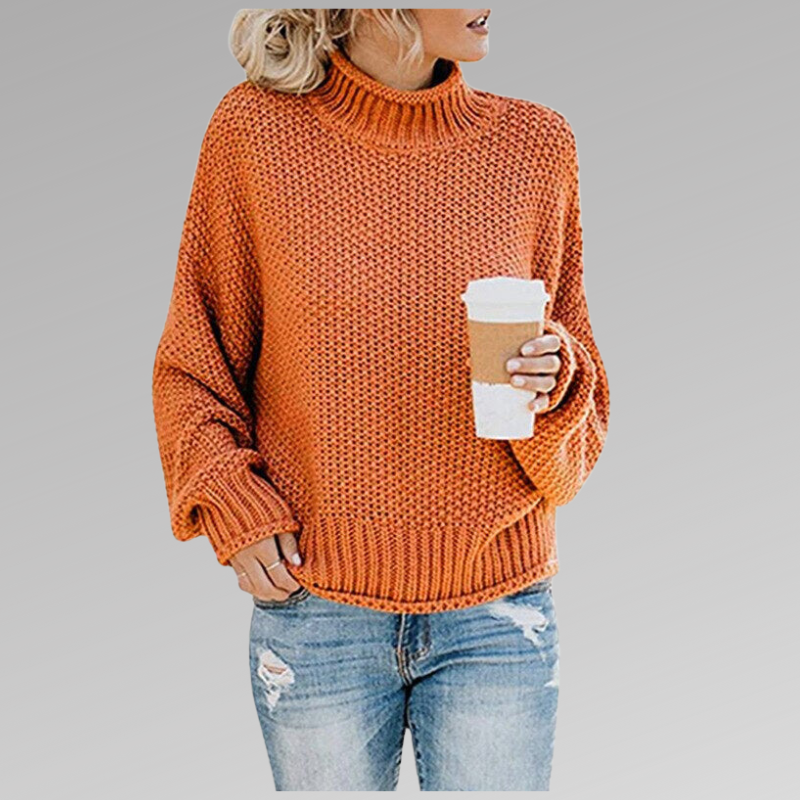 Helena - Klassischer Strickpullover MOKKAKAI