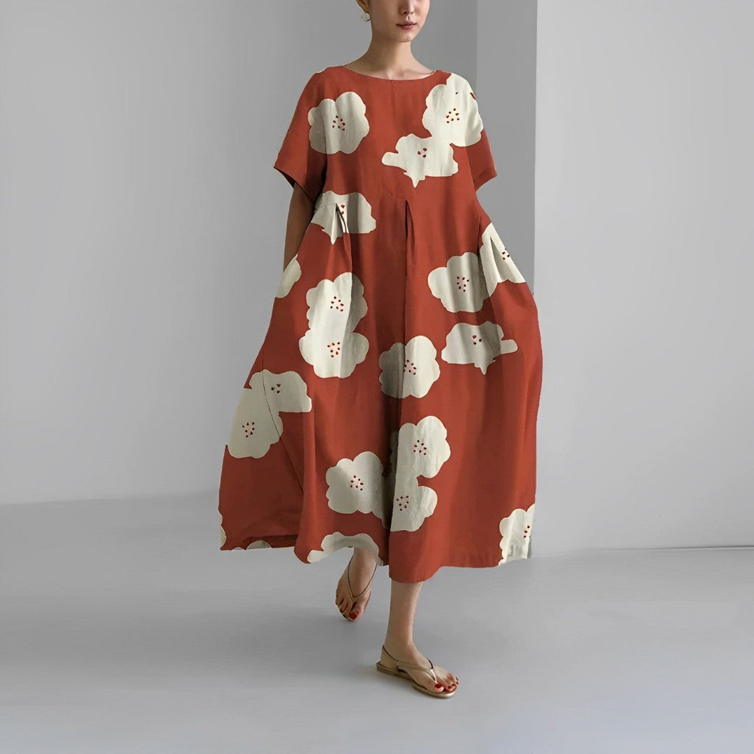 Rosa™ | Boho Blumenkleid MOKKAKAI