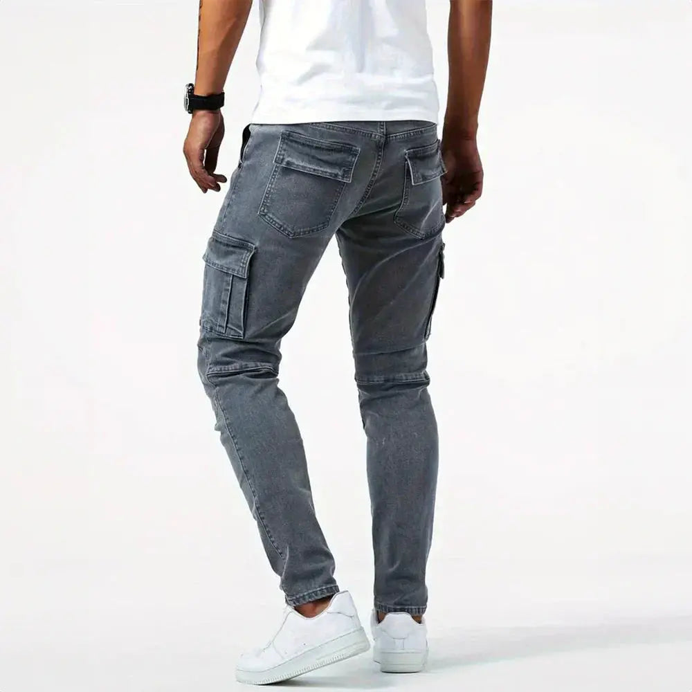 XAVIER™ – Cargo-Jeans MOKKAKAI