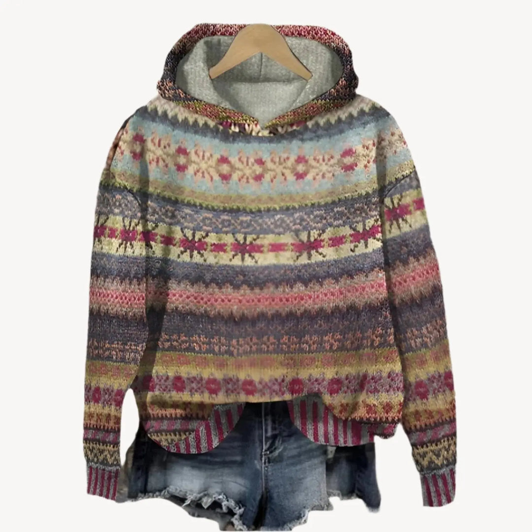 Nelly | Comfortabele vintage hoodie MOKKAKAI