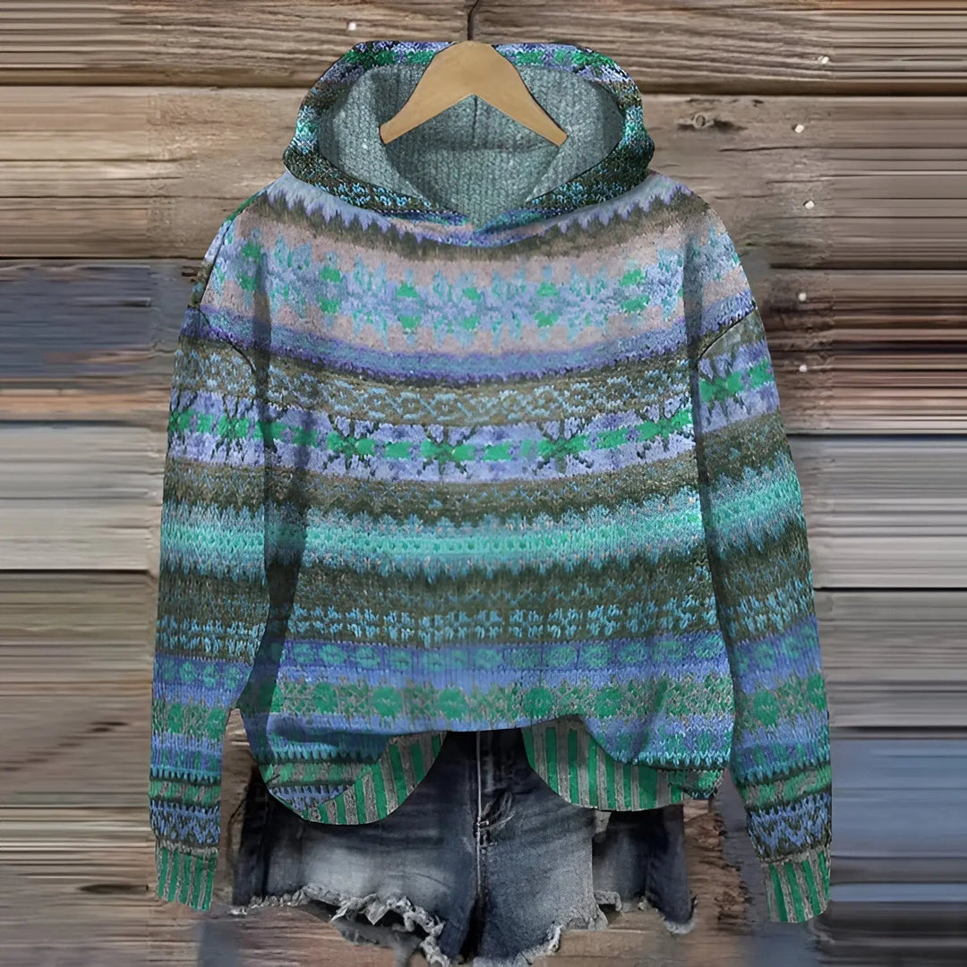 Nelly | Comfortabele vintage hoodie MOKKAKAI