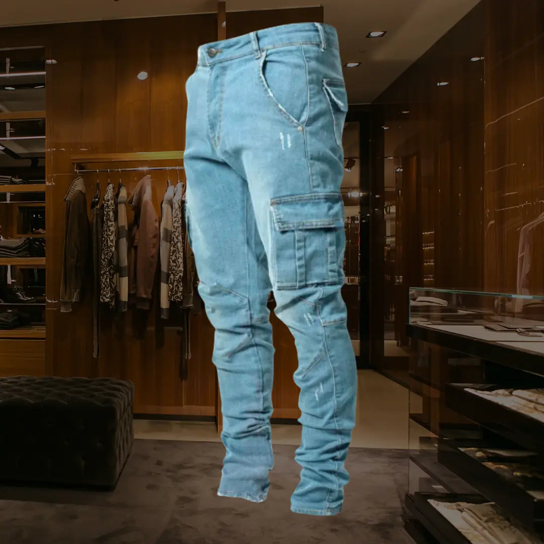 🧵 Jaxon™ – Stretch-Jeans für Herren MOKKAKAI
