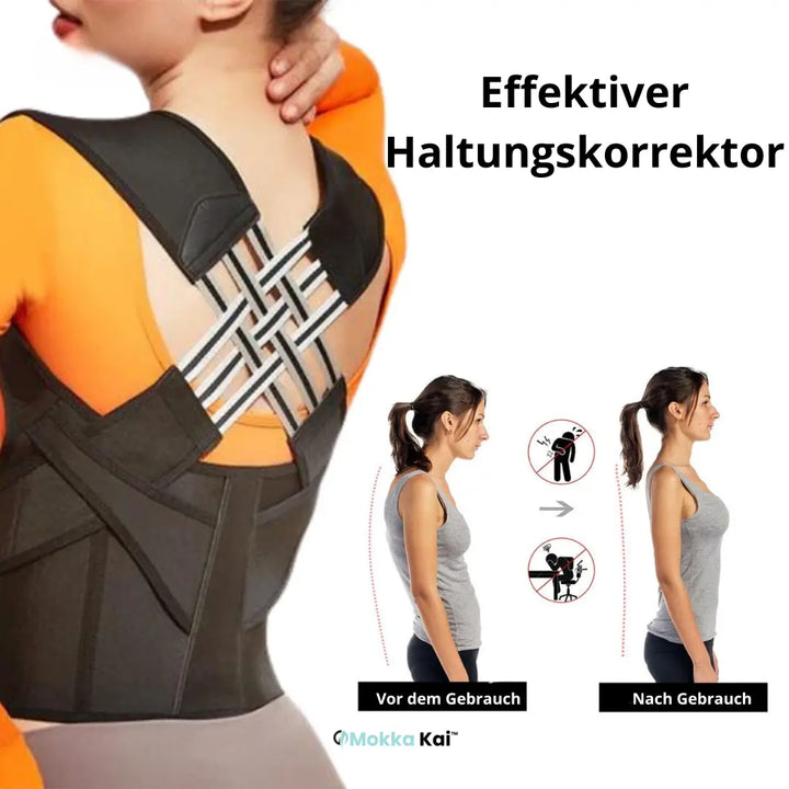 Postura™ - Erreich e perfekte Haltig und lindere Ruckeschmerze mit dr Postura™ Ruckestütz MOKKAKAI