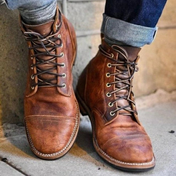 OWEN - LEDERSTIEFEL MOKKAKAI