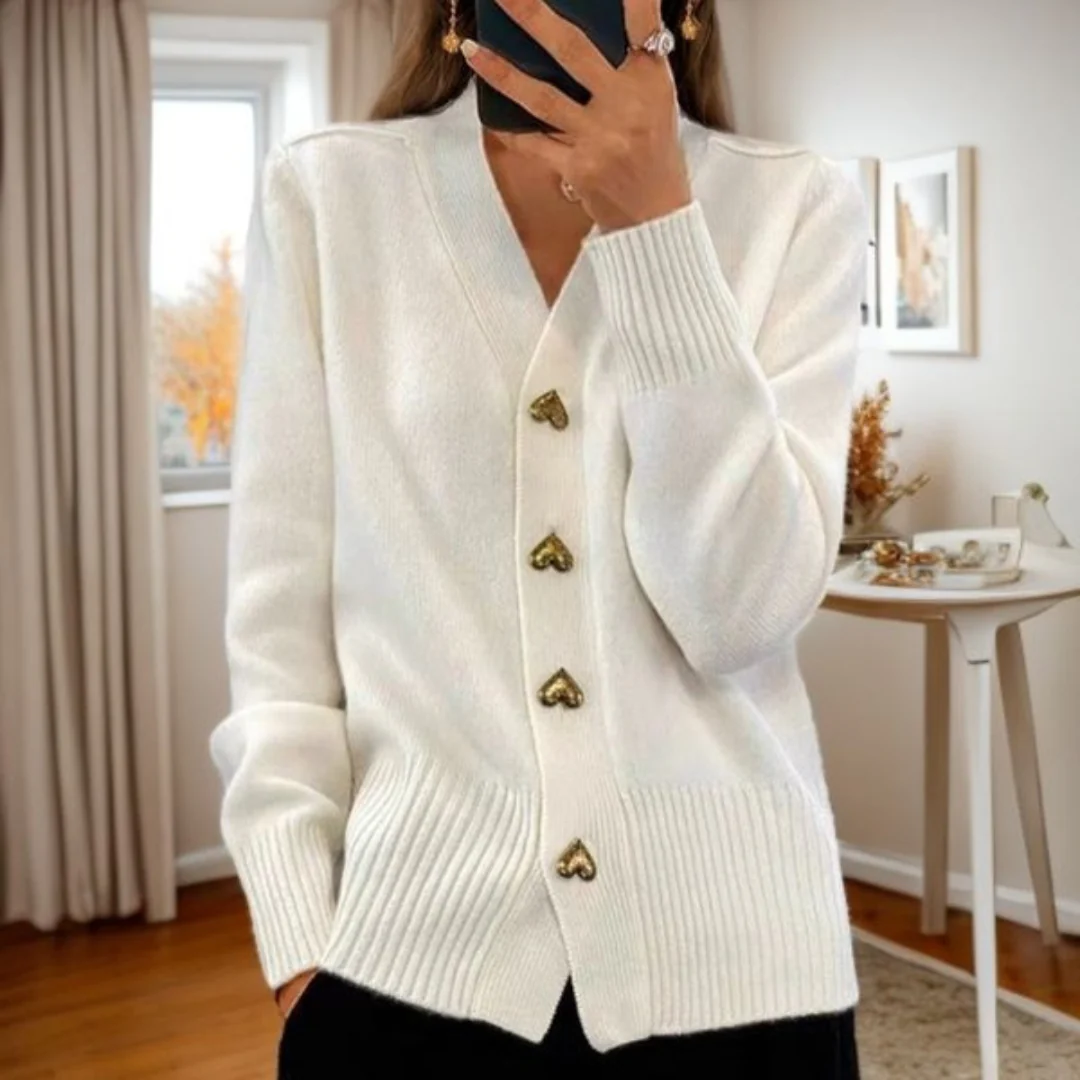 Tovianne™ Klassischer Cardigan MOKKAKAI
