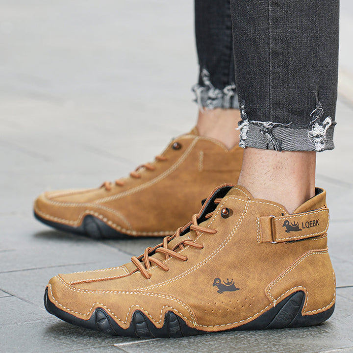 Ultra - Bequemer Rutschfester Barfußschuh Aus Echtem Leder (Unisex) – Ansicht 9