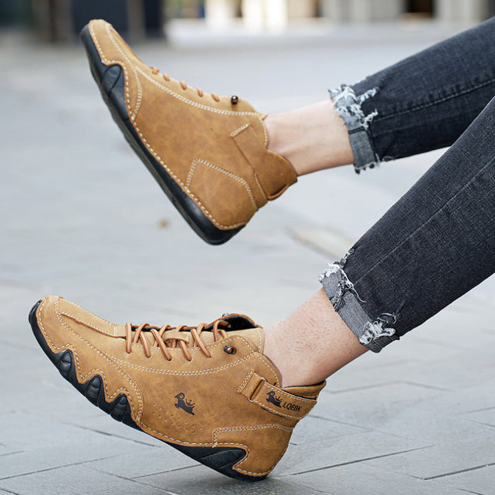 Ultra - Bequemer Rutschfester Barfußschuh Aus Echtem Leder (Unisex) – Ansicht 8